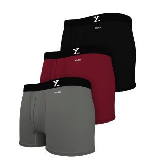 Pack of 3 IntelliFresh Cotton Stretch Trunks at Rs 599